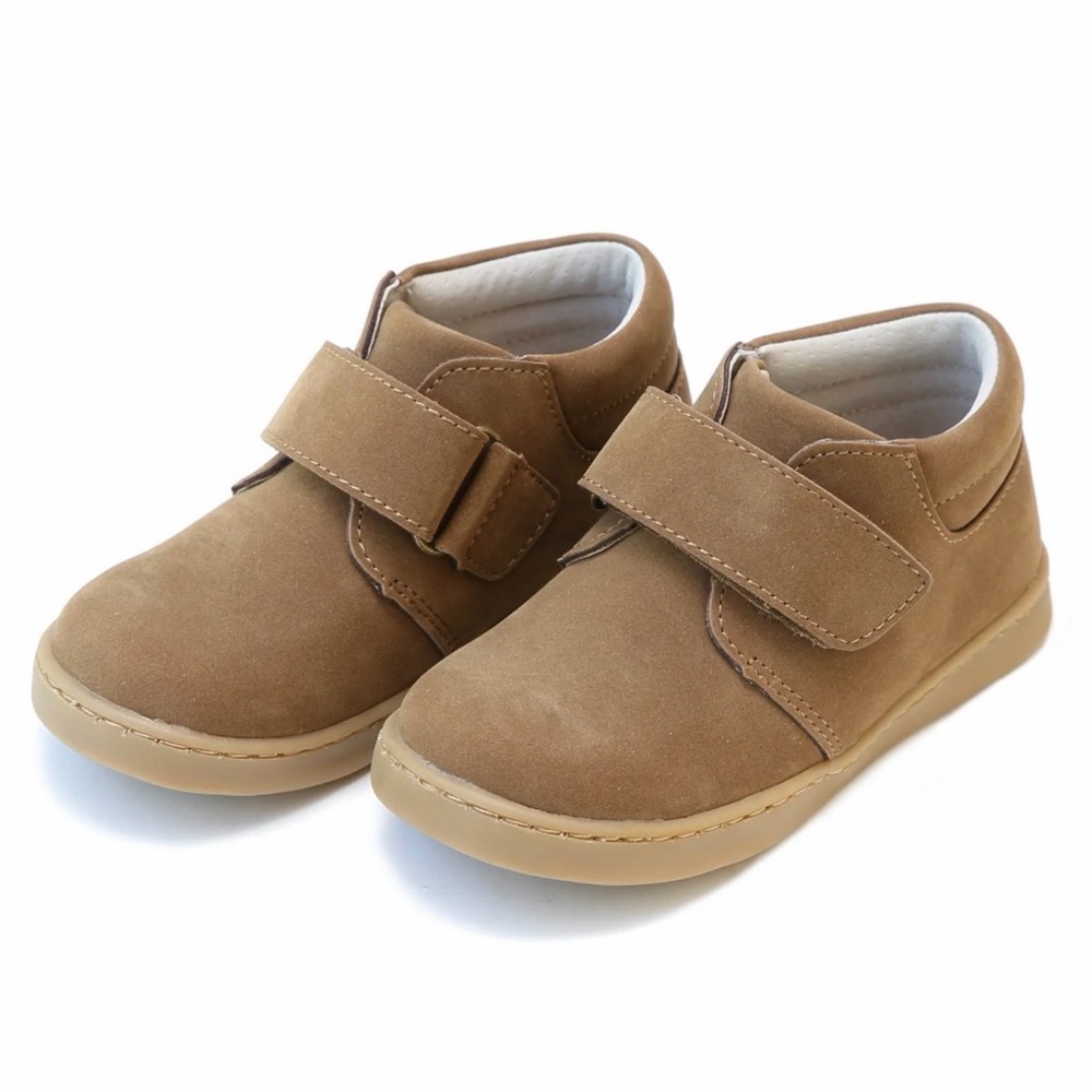 L’amour Parker Sporty Velcro Leather Boot size 10
